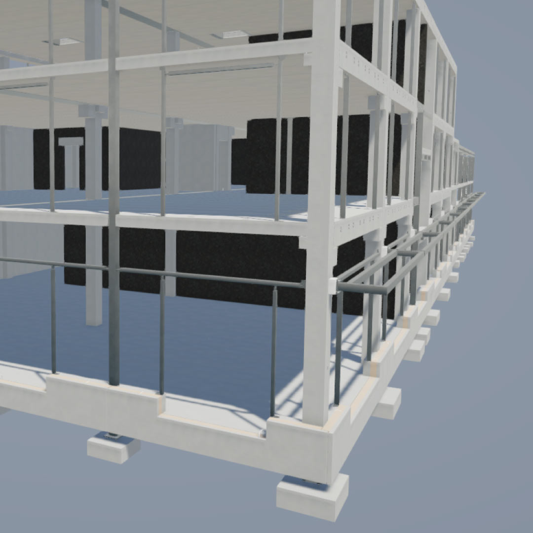 Solar Wheel-i äri- ja laohoone