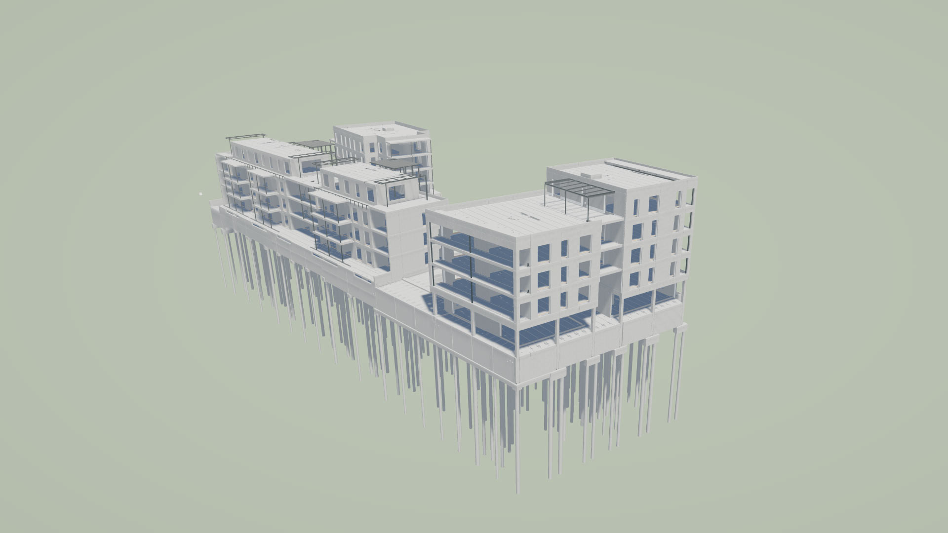 Soodi 6 äripindadega korterelamu